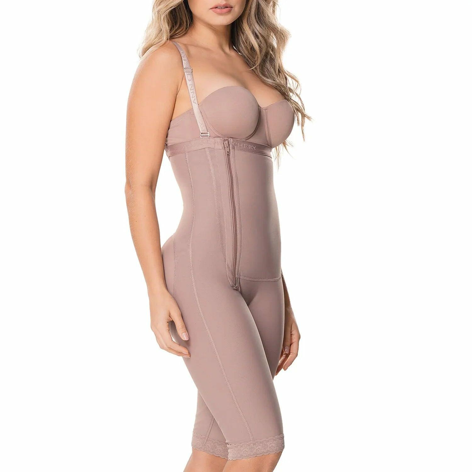 Mid-Thigh Strapless Body Shaper 5141