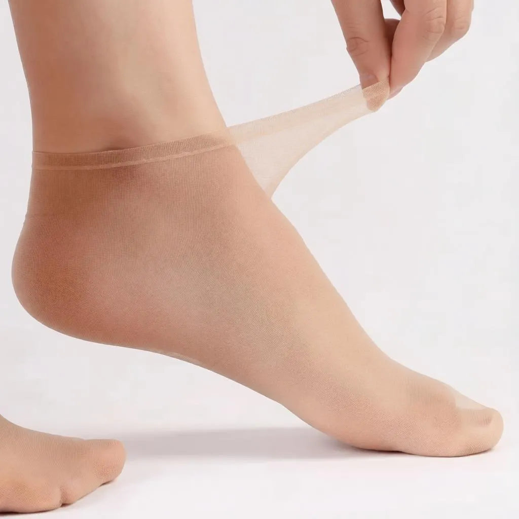 Silk-Touch Ankle Socks (2 Pairs) 190-40