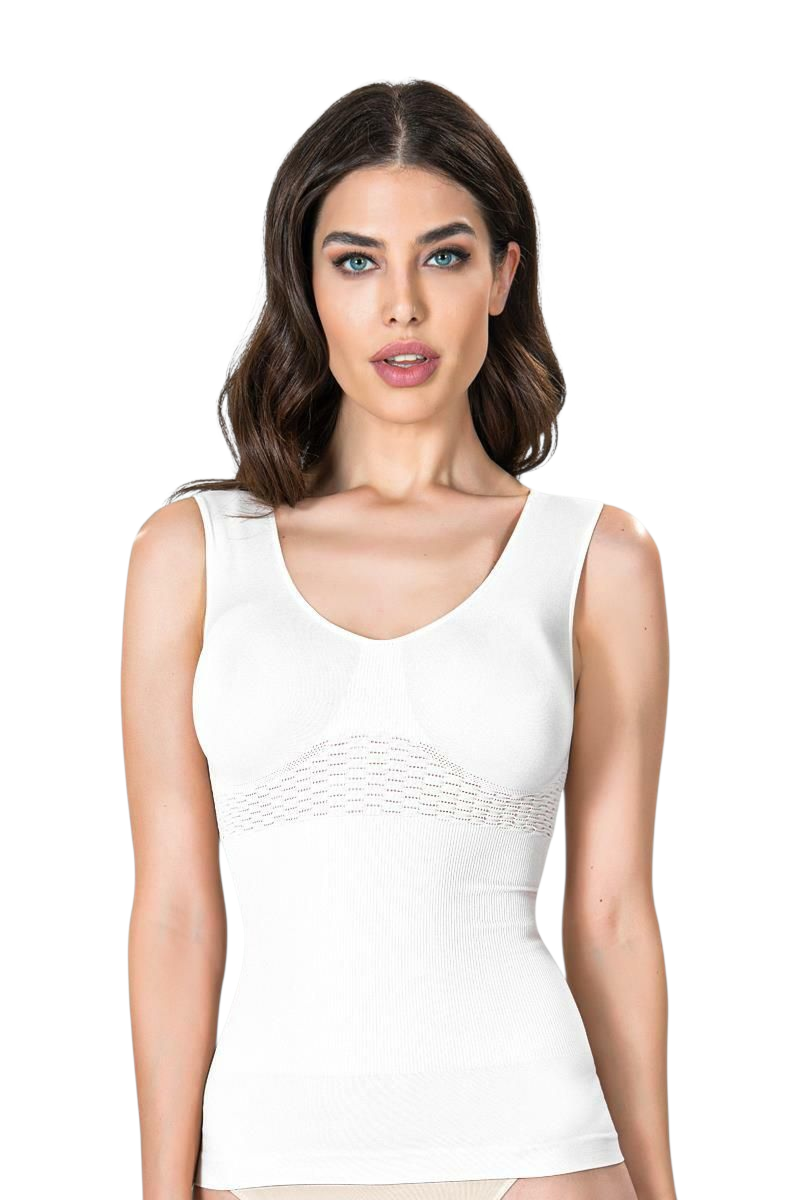 MISS FIT Strap Shoulder Shirt 1644