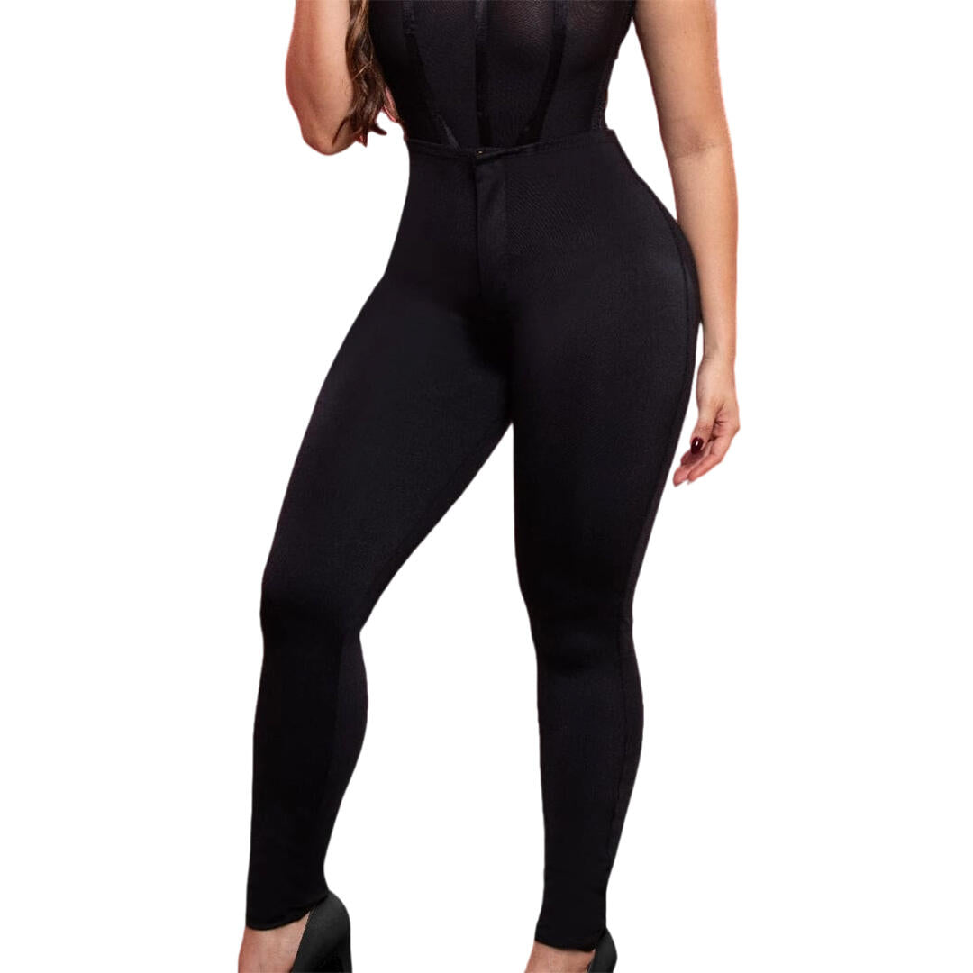 SHAPE ME Zipper Butt-Lift Pants 7178